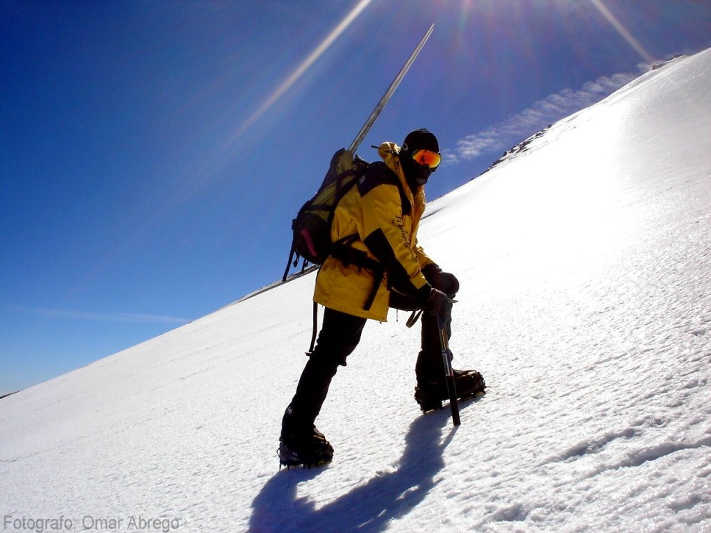 Pico de Orizaba glacier