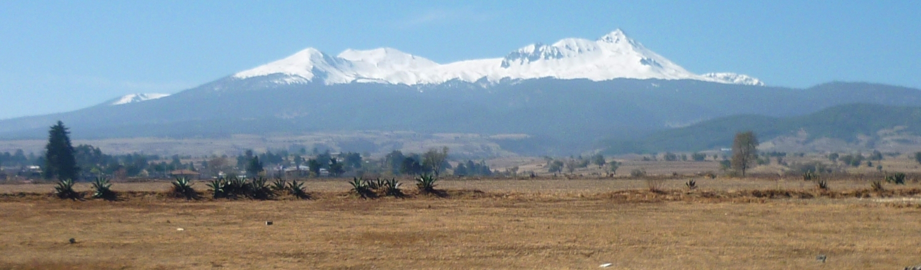 Nevado de Toluca desde la ciudad de toluca 