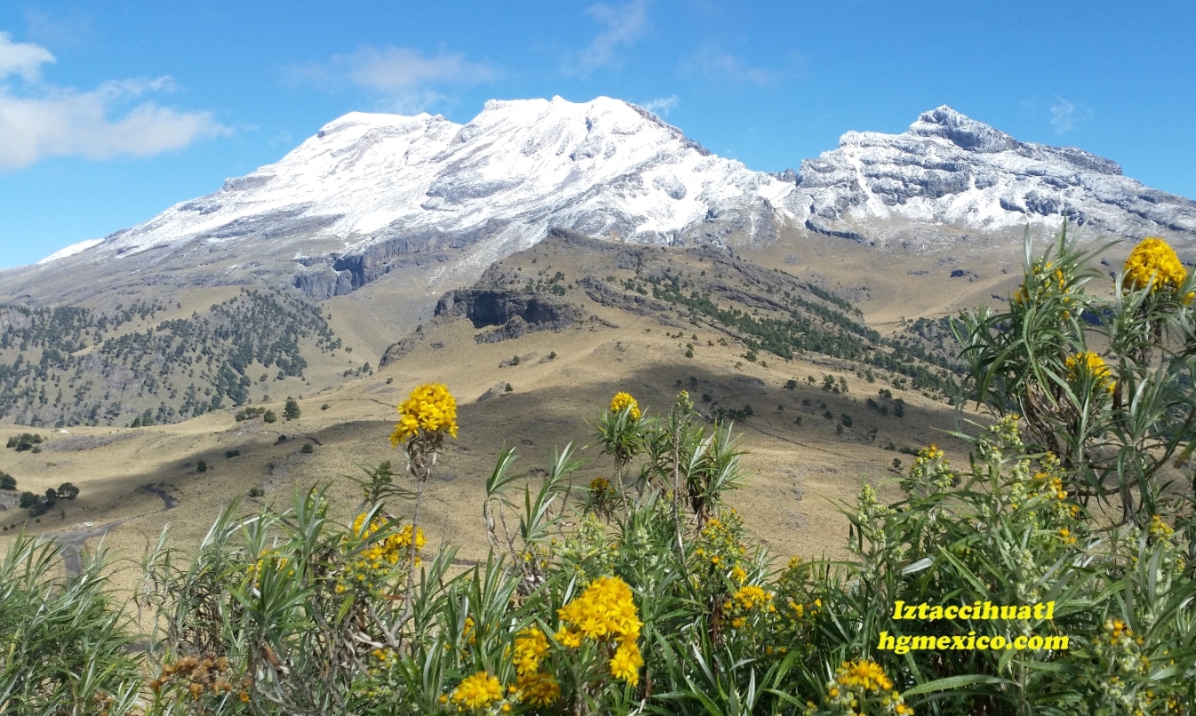 Iztaccihuatl volcan