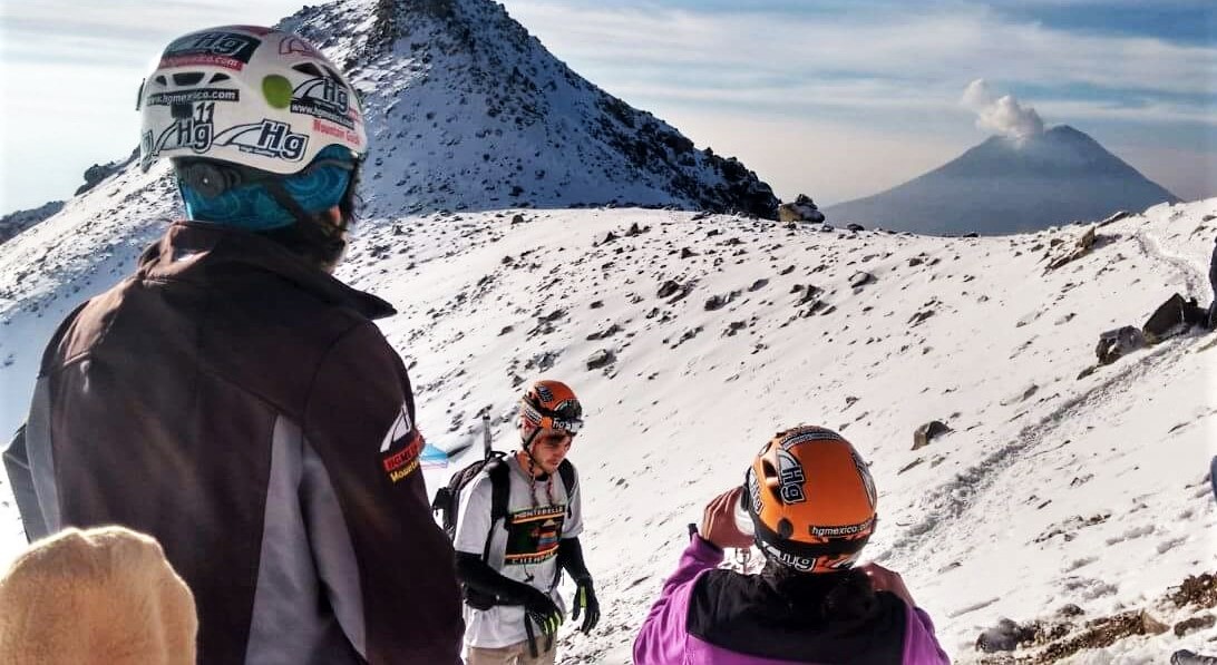 Iztaccihuatl montaña alpinismo senderismo mexico