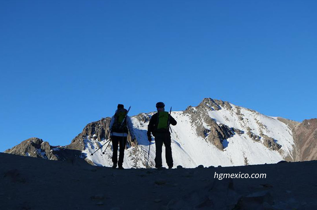 Nevado de Toluca lake trekking